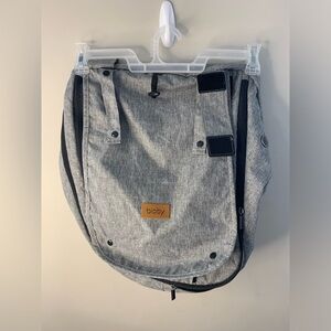 Bioby car seat cover gender neutral gray with net